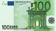Front of 100 Euro Notes