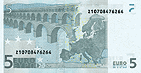Back of 5 Euro Notes